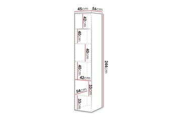 Juniskär Highboard - Vit - Förvaring - Skåp - Förvaringsskåp