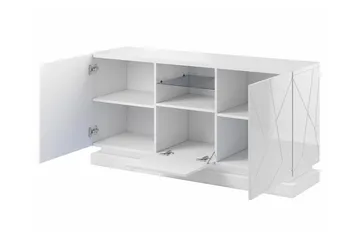 Juniskär Highboard - Vit - Förvaring - Skåp - Förvaringsskåp