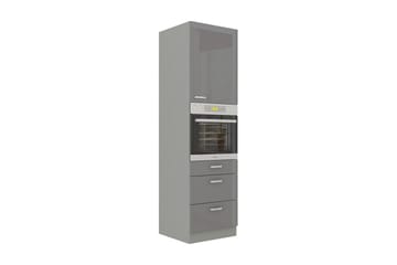 Köksskåp Grey 60x57x210 cm - Grå/Vit - Förvaring - Skåp - Förvaringsskåp