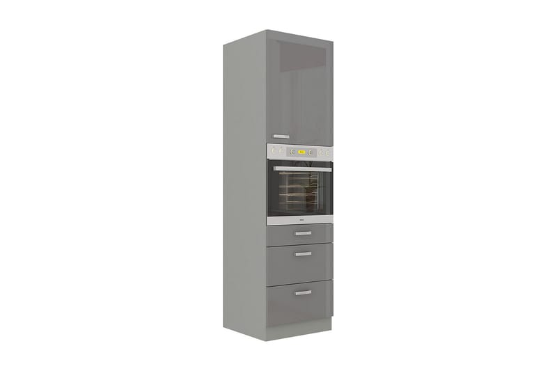 Köksskåp Grey 60x57x210 cm - Grå/Vit - Förvaring - Skåp - Förvaringsskåp