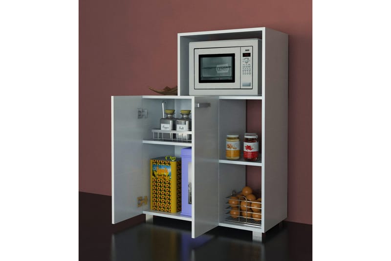 Köksskåp Greyleigh 88 cm - Vit - Förvaring - Skåp - Förvaringsskåp