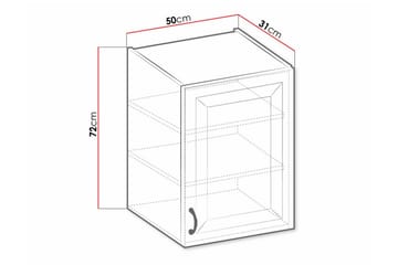 Köksskåp Templemore 50 cm - Förvaring - Skåp - Förvaringsskåp