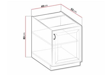 Köksskåp Templemore 60 cm - Förvaring - Skåp - Förvaringsskåp