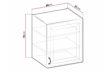 Köksskåp Templemore 60 cm - Förvaring - Skåp - Förvaringsskåp