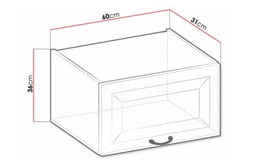 Köksskåp Templemore 60 cm - Förvaring - Skåp - Förvaringsskåp