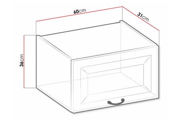 Köksskåp Templemore 60 cm - Förvaring - Skåp - Förvaringsskåp