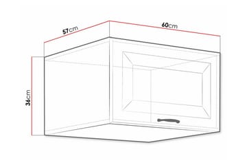 Köksskåp Templemore 60 cm - Förvaring - Skåp - Förvaringsskåp