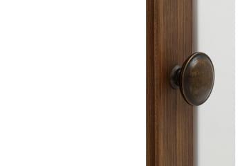 Kagami Highboard - Vit/Brun - Förvaring - Skåp - Förvaringsskåp