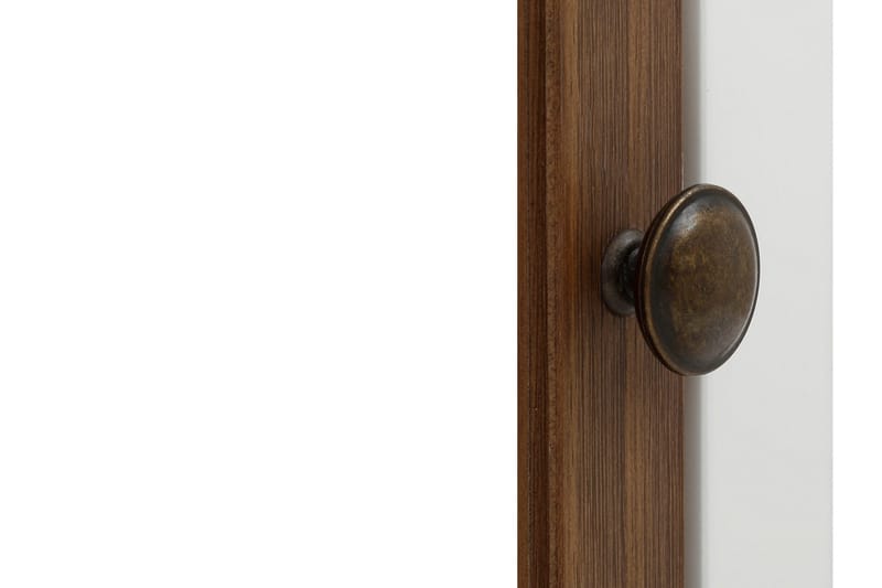 Kagami Highboard - Vit/Brun - Förvaring - Skåp - Förvaringsskåp