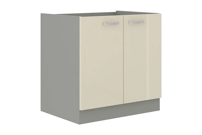 Karmen Skåp för tvättmaskin 80x52x82 cm - Beige/Grå - Förvaring - Skåp - Förvaringsskåp