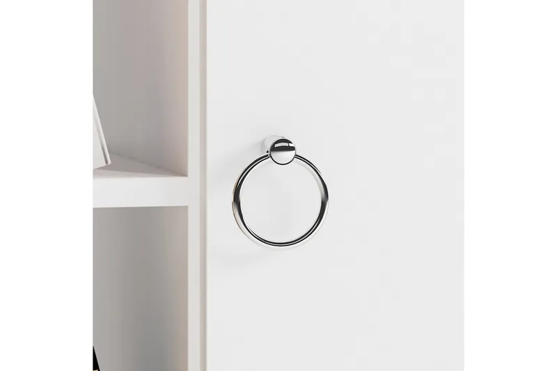 Keachi Highboard 50x30 cm - Natur/Vit - Förvaring - Skåp - Förvaringsskåp