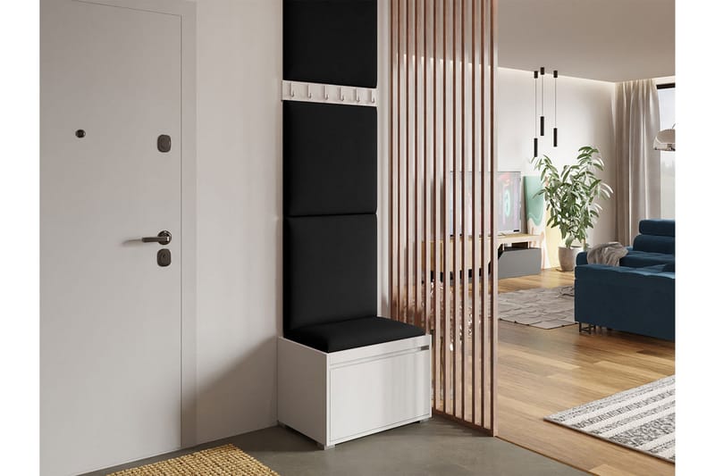 Kenmare Highboard Black/White - Förvaring - Skåp - Förvaringsskåp