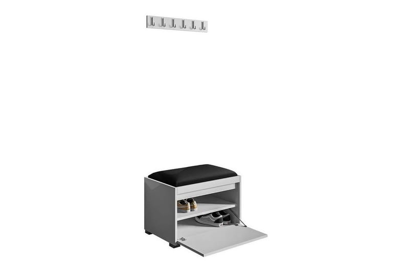 Kenmare Highboard Black/White - Förvaring - Skåp - Förvaringsskåp