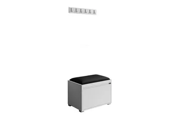 Kenmare Highboard Black/White - Förvaring - Skåp - Förvaringsskåp