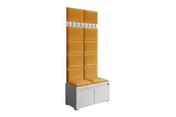 Kenmare Highboard Yellow/White - Förvaring - Skåp - Förvaringsskåp