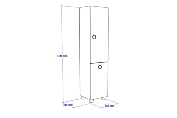 Kolpelle Badrumsskåp - Brun - Förvaring - Skåp - Förvaringsskåp