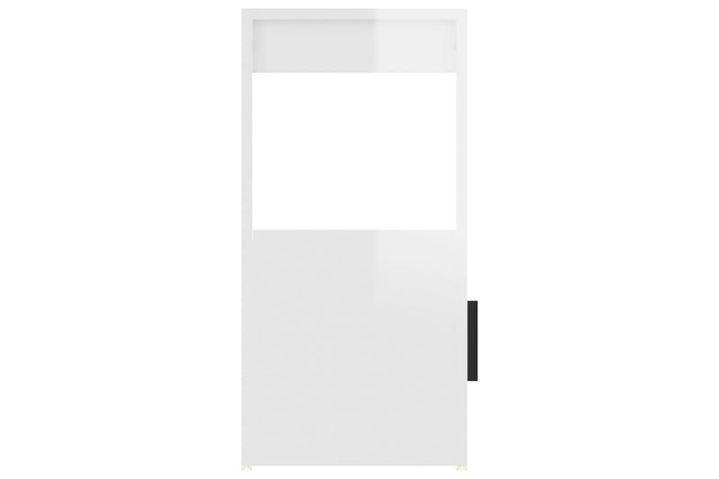 beBasic Förvaringsskåp vit högglans 80x30x60 cm konstruerat trä - White - Dokumentskåp
