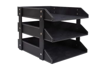 Walter Dokumentruta Svart läder - Förvaring - Skåp - Förvaringsskåp - Kontorsskåp - Dokumentskåp