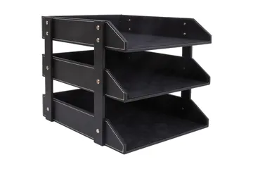 Walter Dokumentruta Svart läder - Förvaring - Skåp - Förvaringsskåp - Kontorsskåp - Dokumentskåp