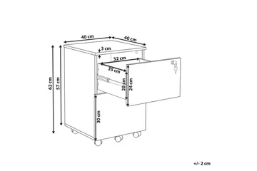 Kontorsskåp Johnson - Förvaring - Förvaringsmöbler - Byrå - Hurts