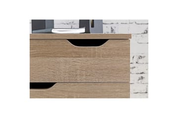 Rullkontejner Wohnling 4 lådor i foliebelagd spånskiva med hjul, modern - Förvaring - Förvaringsmöbler - Byrå - Hurts