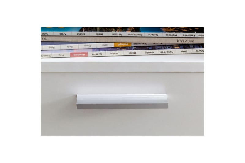 Rullkontejner Wohnling förvaringsbricka, 1 dörr, folierad spånskiva med hjul, modern stil Vit - Vit - Förvaring - Förvaringsmöbler - Byrå - Hurts