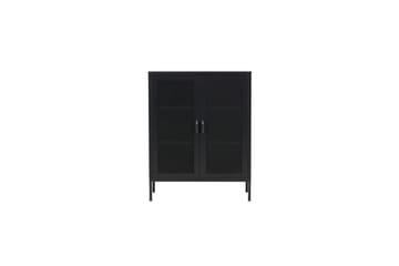 Skåp Misha - Svart, 40x80x102 - Förvaring - Skåp - Förvaringsskåp - Kontorsskåp - Dokumentskåp