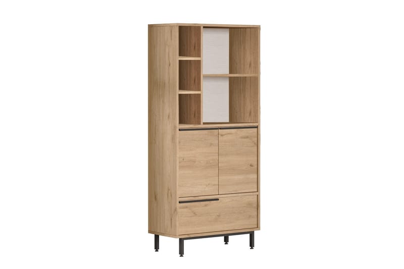Liyakat Highboard - Valnöt - Förvaring - Skåp - Förvaringsskåp