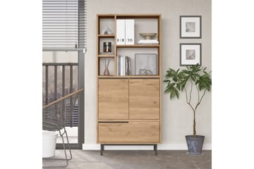 Liyakat Highboard - Valnöt - Förvaring - Skåp - Förvaringsskåp