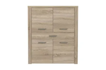 Loannia Highboard 42x117 cm - Brun - Förvaring - Skåp - Förvaringsskåp