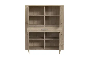 Loannia Highboard 42x117 cm - Brun - Förvaring - Skåp - Förvaringsskåp