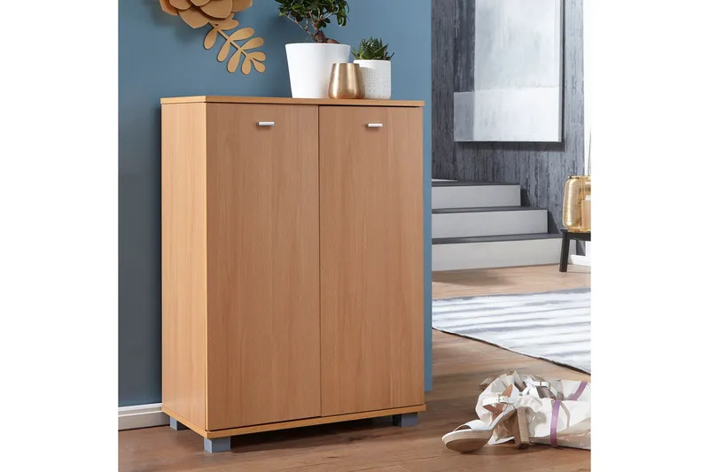 Lynasia Skoskåp - Trä/natur - Förvaring - Skåp - Förvaringsskåp