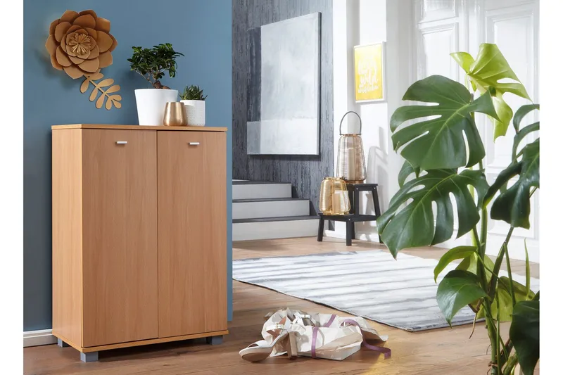 Lynasia Skoskåp - Trä/natur - Förvaring - Skåp - Förvaringsskåp