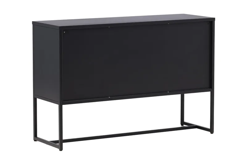 Malla Skåpsbyrå 120x40x80 cm - Svart - Förvaring - Skåp - Förvaringsskåp