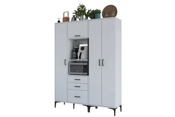 Manorma Highboard - Vit - Förvaring - Skåp - Förvaringsskåp