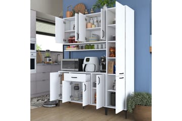 Manorma Highboard - Vit - Förvaring - Skåp - Förvaringsskåp