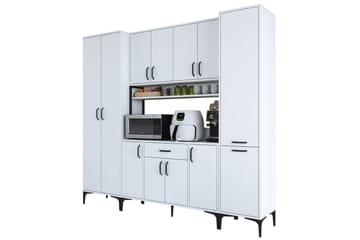 Manorma Highboard - Vit - Förvaring - Skåp - Förvaringsskåp