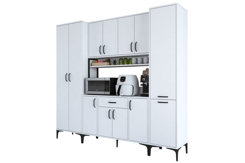 Manorma Highboard - Vit - Förvaring - Skåp - Förvaringsskåp