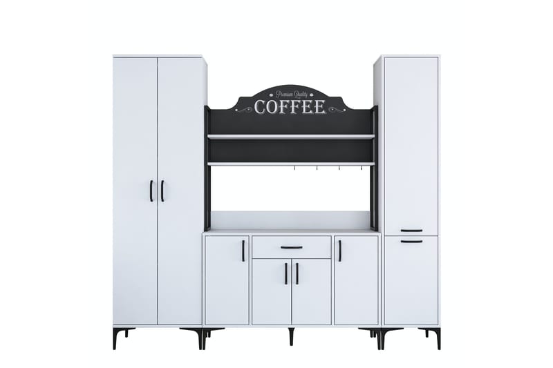 Manorma Highboard - Vit - Förvaring - Skåp - Förvaringsskåp