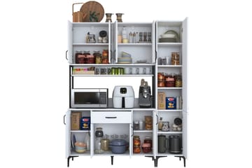 Manorma Highboard - Vit - Förvaring - Skåp - Förvaringsskåp