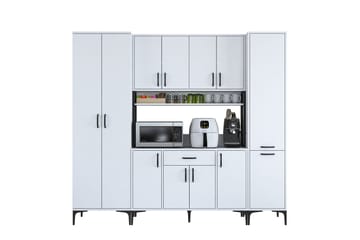 Manorma Highboard - Vit - Förvaring - Skåp - Förvaringsskåp