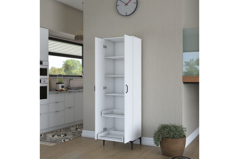 Manorma Highboard - Vit - Förvaring - Skåp - Förvaringsskåp