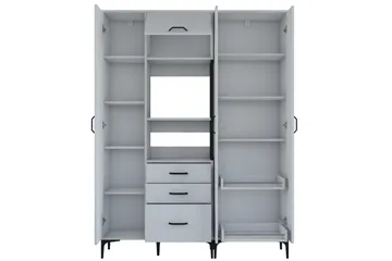 Manorma Highboard - Vit - Förvaring - Skåp - Förvaringsskåp