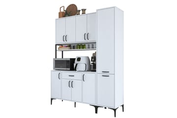 Manorma Highboard - Vit - Förvaring - Skåp - Förvaringsskåp