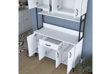 Manorma Highboard - Vit - Förvaring - Skåp - Förvaringsskåp