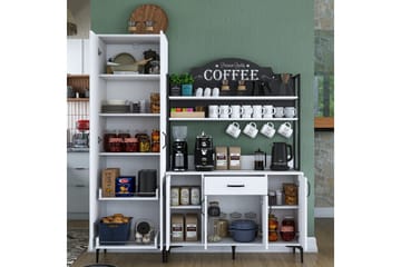 Manorma Highboard - Vit - Förvaring - Skåp - Förvaringsskåp