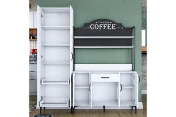 Manorma Highboard - Vit - Förvaring - Skåp - Förvaringsskåp