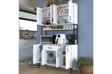 Manorma Highboard - Vit - Förvaring - Skåp - Förvaringsskåp