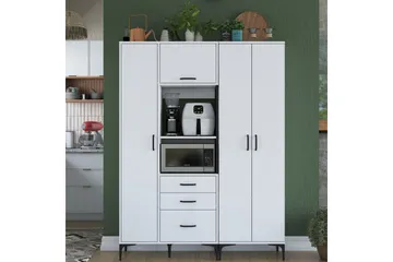 Manorma Highboard - Vit - Förvaring - Skåp - Förvaringsskåp