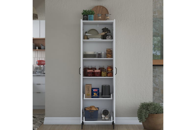 Manorma Highboard - Vit - Förvaring - Skåp - Förvaringsskåp